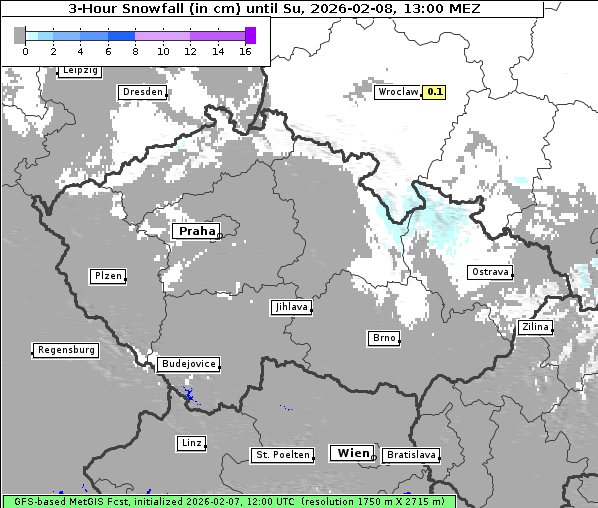 Neuschnee, 8. 2. 2026
