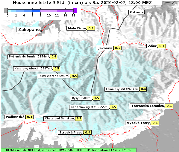 Neuschnee, 7. 2. 2026