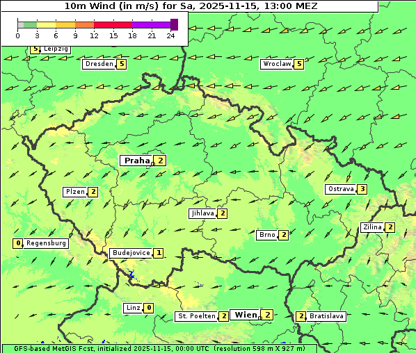 Wind, 15. 11. 2025