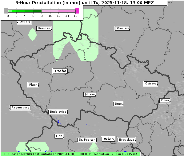 Niederschlag, 18. 11. 2025