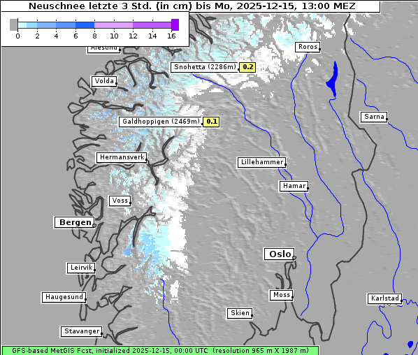 Neuschnee, 15. 12. 2025