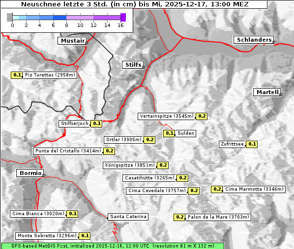 Neuschnee, 17. 12. 2025