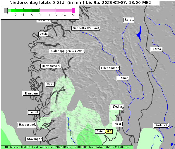 Niederschlag, 7. 2. 2026