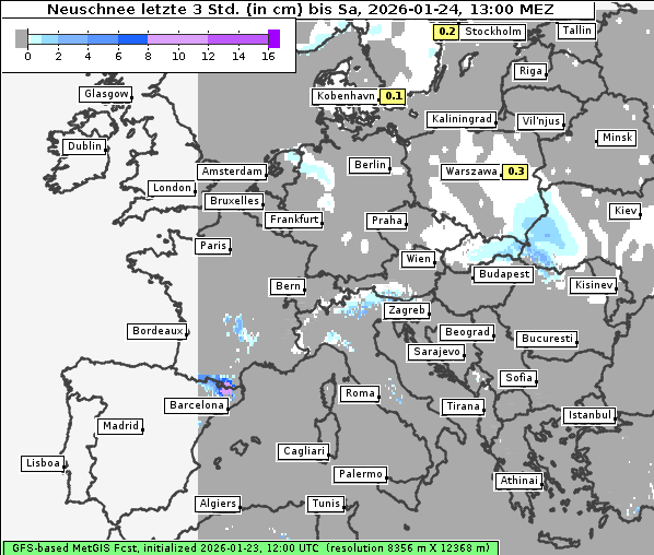 Neuschnee, 24. 1. 2026