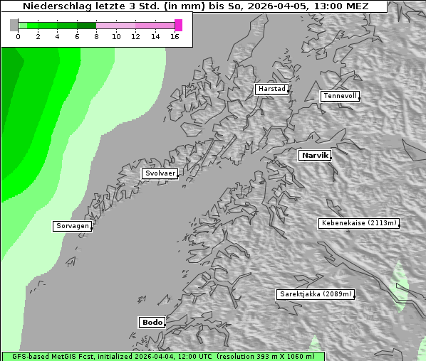 Niederschlag, 5. 4. 2026