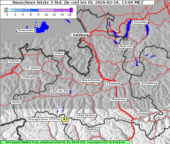 Neuschnee, 10. 2. 2026