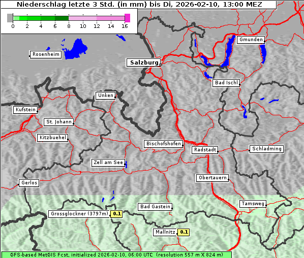 Niederschlag, 10. 2. 2026