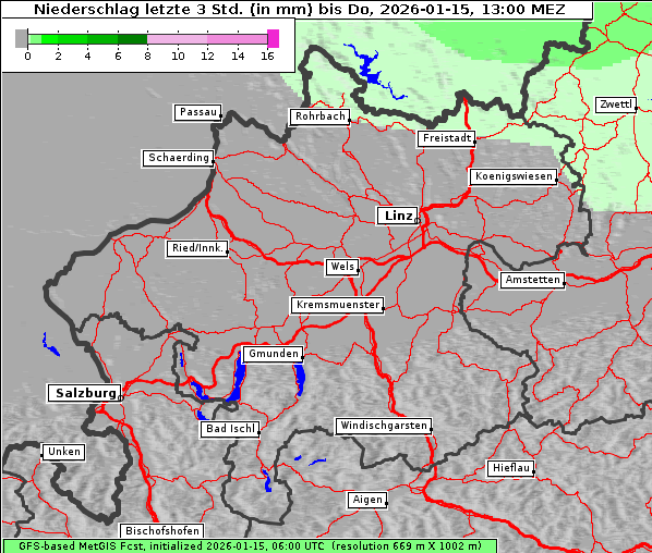 Niederschlag, 15. 1. 2026