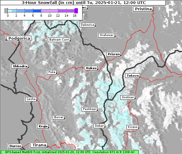 Neuschnee, 21. 1. 2025