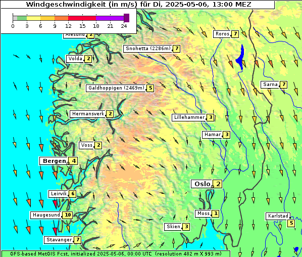 Wind, 6. 5. 2025