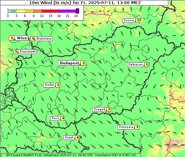 Wind, 11. 7. 2025