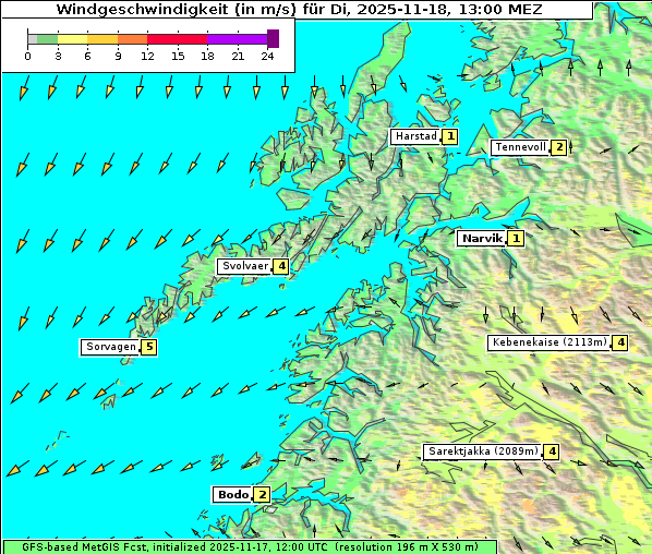 Wind, 18. 11. 2025