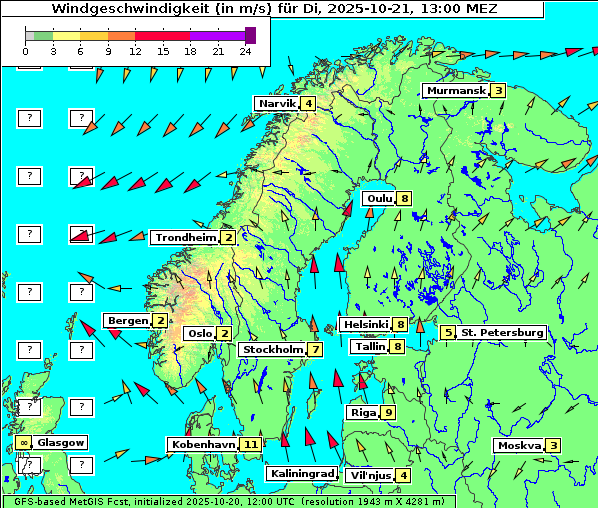 Wind, 21. 10. 2025