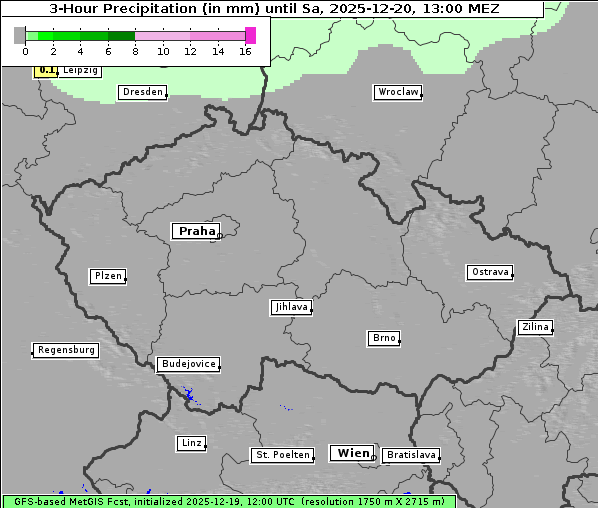 Niederschlag, 20. 12. 2025
