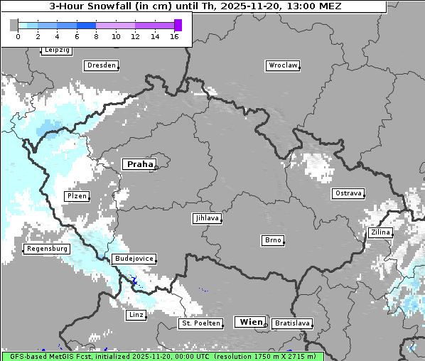 Neuschnee, 20. 11. 2025
