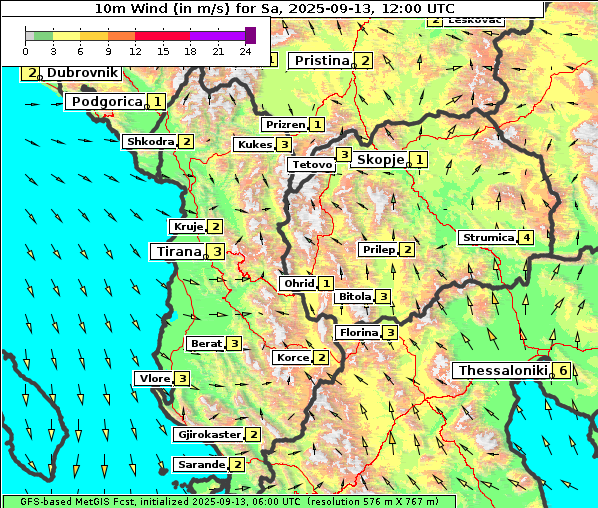 Wind, 13. 9. 2025