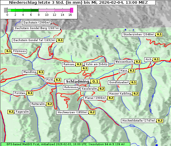 Niederschlag, 4. 2. 2026