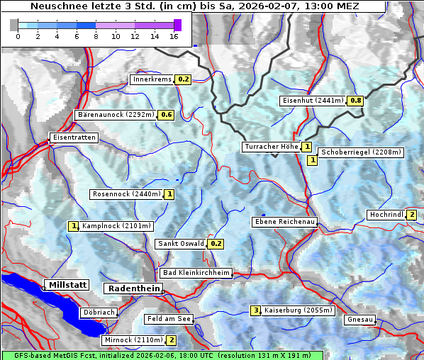 Neuschnee, 7. 2. 2026