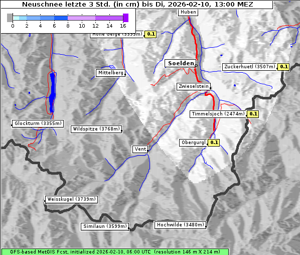 Neuschnee, 10. 2. 2026