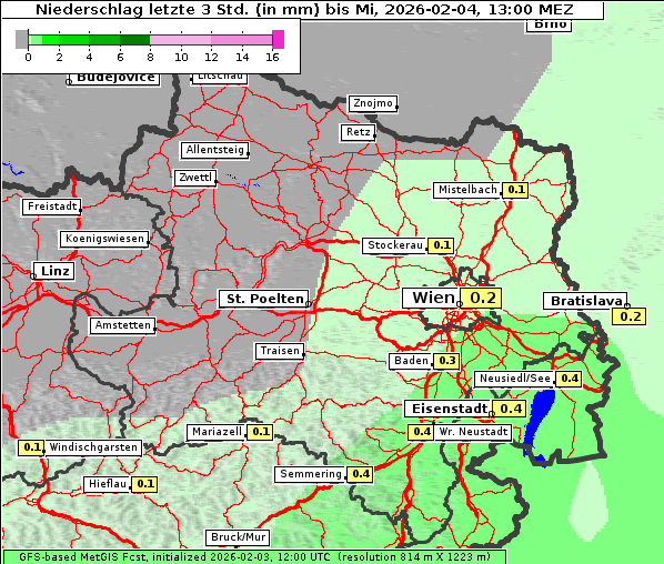 Niederschlag, 4. 2. 2026
