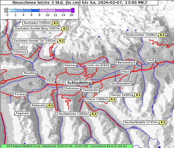 Neuschnee, 7. 2. 2026