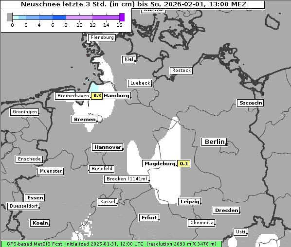Neuschnee, 1. 2. 2026