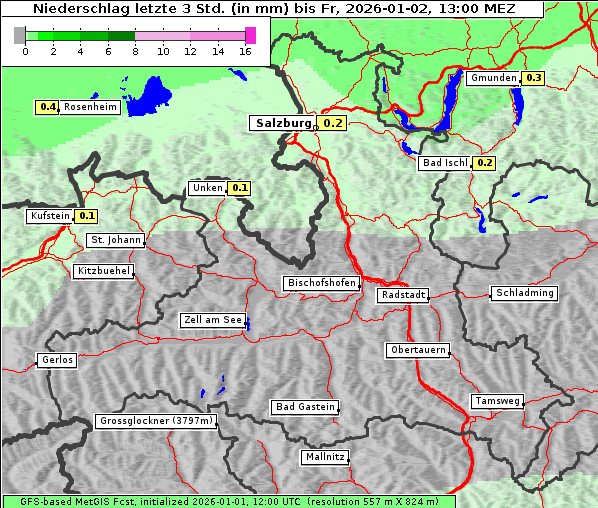 Niederschlag, 2. 1. 2026