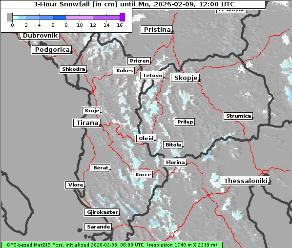 Neuschnee, 9. 2. 2026
