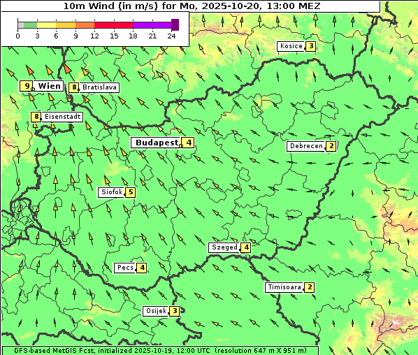 Wind, 20. 10. 2025