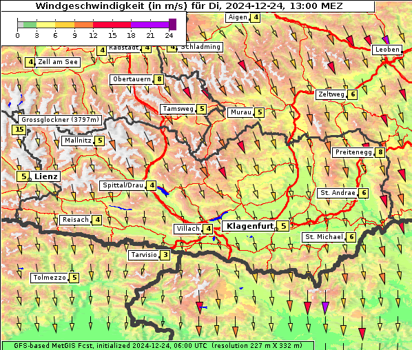 Wind, 24. 12. 2024