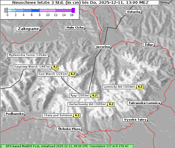 Neuschnee, 11. 12. 2025