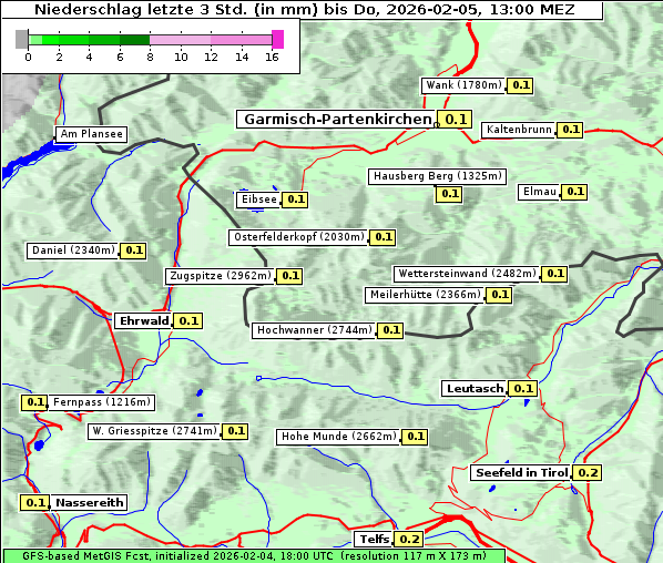 Niederschlag, 5. 2. 2026