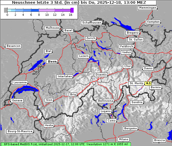 Neuschnee, 18. 12. 2025