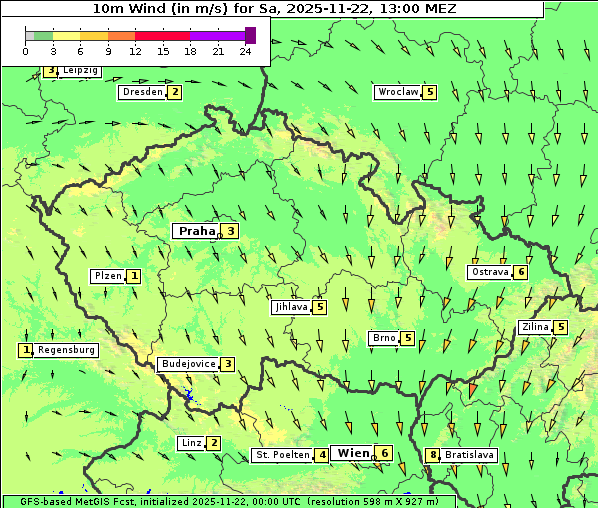 Wind, 22. 11. 2025