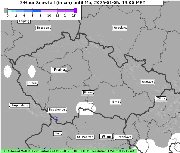 Neuschnee, 5. 1. 2026