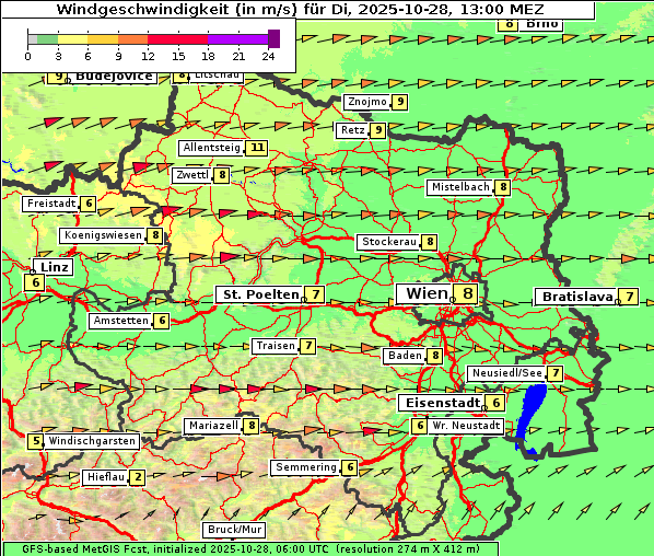 Wind, 28. 10. 2025