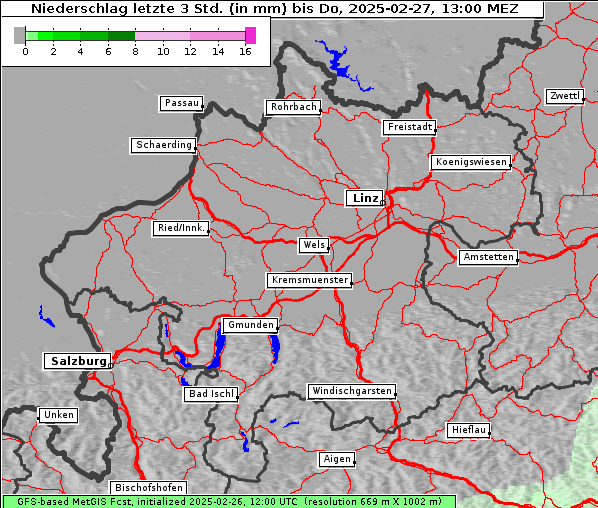 Niederschlag, 27. 2. 2025