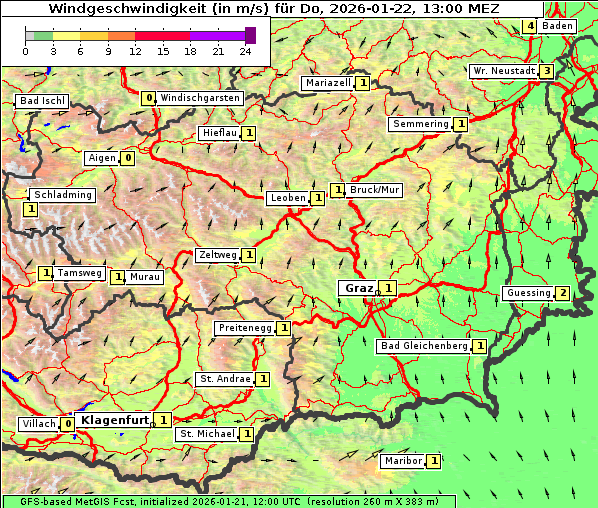 Wind, 22. 1. 2026