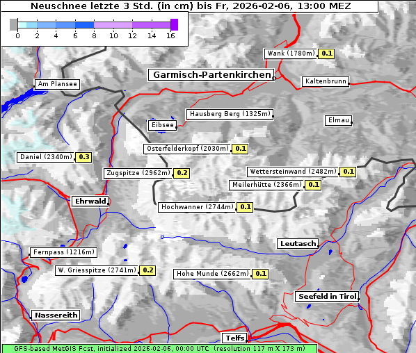 Neuschnee, 6. 2. 2026