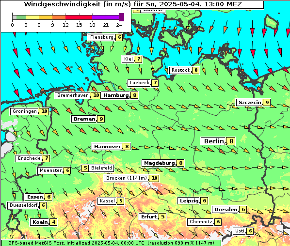Wind, 4. 5. 2025