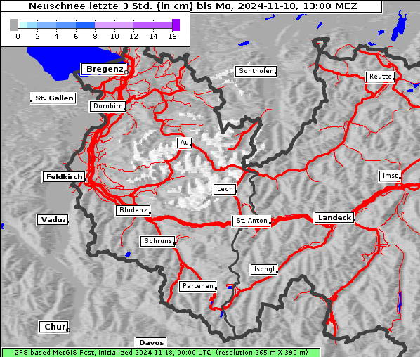 Neuschnee, 18. 11. 2024