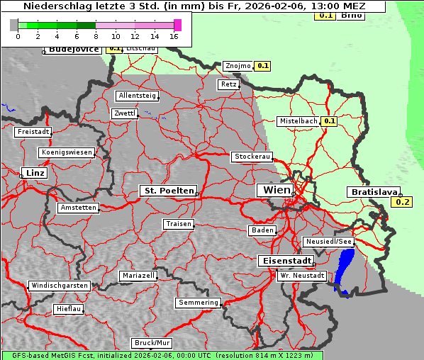 Niederschlag, 6. 2. 2026