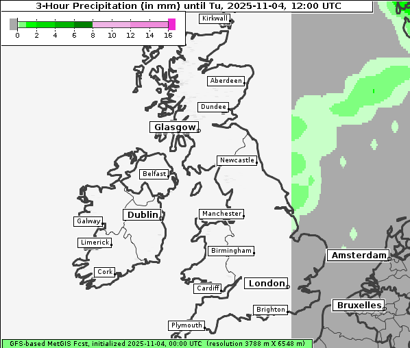 Niederschlag, 4. 11. 2025