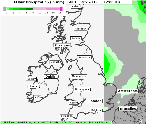 Niederschlag, 11. 11. 2025