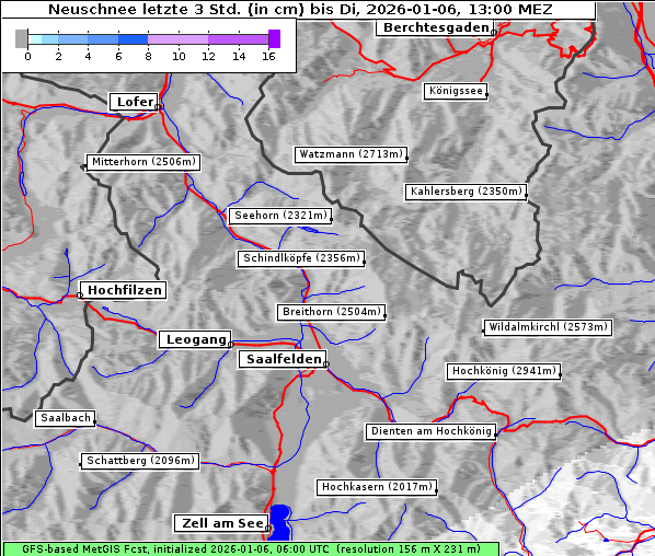 Neuschnee, 6. 1. 2026