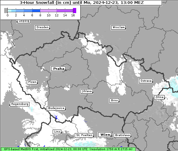 Neuschnee, 23. 12. 2024