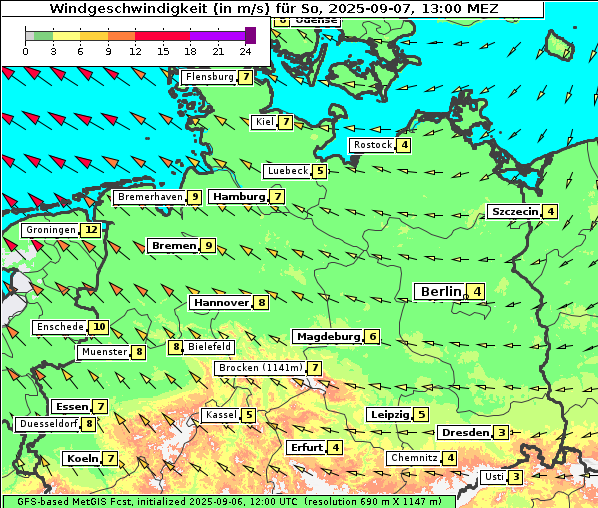 Wind, 7. 9. 2025