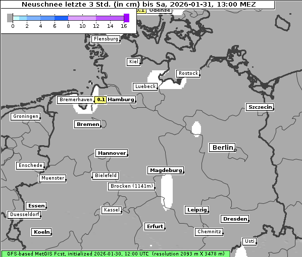 Neuschnee, 31. 1. 2026