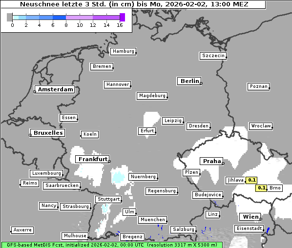 Neuschnee, 2. 2. 2026