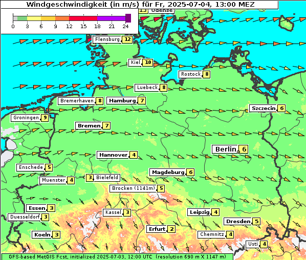 Wind, 4. 7. 2025